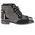 Botines Chanel T.EU 38.5 Cuero Negro - vista 2
