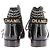 Botines Chanel T.EU 38.5 Cuero Negro - vista 5