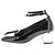Dior-Absätze T.EU 37 Lackleder Schwarz - Ansicht 3