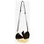 Alaïa Borsa cuore Le Coeur dorata - vista 4
