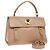 Borsa a mano SAINT LAURENT in pelle 2way Beige Oro 313499 Auth ep5999 D'oro