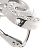 Céline Boucles d'oreilles Celine Diamond Clip en platine - vue 5