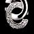 Céline Boucles d'oreilles Celine Diamond Clip en platine - vue 7