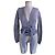 Autre Marque Chiara Bertani Mohair Cardigan Grau