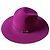Cappello Hermès Acrobat in feltro di coniglio viola Porpora