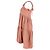 Vestido mini con volantes Sienna de Ulla Johnson en Tencel melocotón Castaño Roja - vista 2