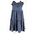 Abito mini off the shoulder in Tencel blu Ulla Johnson Olivia a strati - vista 4