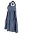 Abito mini off the shoulder in Tencel blu Ulla Johnson Olivia a strati - vista 5