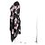 Abito midi asimmetrico con stampa floreale Luisa di Ulla Johnson in seta multicolore - vista 5