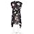 Abito midi asimmetrico con stampa floreale Luisa di Ulla Johnson in seta multicolore - vista 6