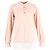 Camisa de manga larga abotonada Ganni Trinity en denim de algodón rosa pastel - vista 4