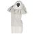 Blusa a righe con volant Ganni Wilkie in cotone e seta bianca Multicolore - vista 5