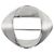 Georg Jensen Vintage Brosche aus Sterlingsilber Metallisch