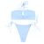 MAGDA BUTRYM Badebekleidung T.FR 36 Polyester Blau