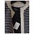 Chaqueta corta Balmain de tweed de algodón blanco a rayas - vista 7
