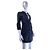 Dsquared2 Kleid in Denim Blau - Ansicht 2
