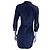 Dsquared2 Kleid in Denim Blau - Ansicht 3
