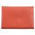 Hermès HERMES Calvi Duo Tarjetero 2024 Castaño