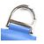 Custodia in pelle per auricolari con logo in metallo DIOR e portachiavi Blu - vista 8