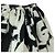 Gonna lunga in poliestere nera e bianca Alexander McQueen - vista 6