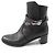 Hermès Botas de cuero con hebilla Hermes Kelly negras 36 Negro - vista 5