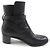 Hermès Botas de cuero con hebilla Hermes Kelly negras 36 Negro - vista 6