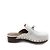 Mule con hebilla Kelly Silver Carlotta de Hermès Blanco - vista 6
