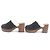 Sandali in pelle scamosciata Chanel neri 36C Nero - vista 4