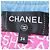 Chanel Cotton Viscose Rhinestone Button Denim Jacket - view 8