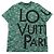 Camiseta de algodón verde con logo Galaxy Louis Vuitton S