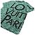 Camiseta de algodón verde con logo Galaxy Louis Vuitton S - vista 4