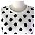 Issey Miyake Camiseta de cuello redondo para mujeres con patrón de puntos de algodón - vista 4