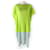 Autre Marque ISSEY MIYAKE Long Gilet Dress Lime Green Polyester  ref.1742267