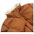 Autre Marque EMMETI Hooded Down Coat with Shearling and Leather Brown - view 3