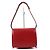 Céline Borsa a spalla in pelle Celine Classic Box Small Rosso - vista 3