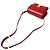 Céline Borsa a spalla in pelle Celine Classic Box Small Rosso - vista 5