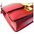 Céline Borsa a spalla in pelle Celine Classic Box Small Rosso - vista 7