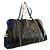 Trendy CC Borsa Chanel in vernice nera Nero