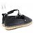 Hermès Hermes Leather Espadrilles Ankle Strap Black - view 2