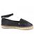 Hermès Hermes Leather Espadrilles Ankle Strap Black - view 5
