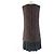Vestido de mezcla de algodón, lana y angora Dolce & Gabbana marrón 40 Castaño - vista 3