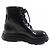 Alexander McQueen Leather Lace-up Boots Black - view 6