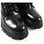 Alexander McQueen Leather Lace-up Boots Black - view 8
