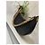 Bolso de mano Céline Ava en cuero negro con cadena dorada - vista 11