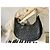 Bolso de mano Céline Ava en cuero negro con cadena dorada - vista 2