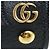 Borsa 2 in 1 in pelle Gucci Diana Nero - vista 6