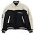 Giacca Blouson in Pelle e Nylon Louis Vuitton Marrone