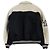 Giacca Blouson in Pelle e Nylon Louis Vuitton Marrone - vista 4