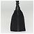 Bolso de hombro Gancini de nylon negro y plata de Salvatore Ferragamo Auth bs18811 - vista 3