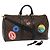 LOUIS VUITTON Monogramma La Mia LV Sticker Keepall Bandoulière 50 Borsa LV Auth 93086S